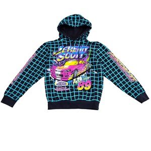 Adidas Originals x Jeremy Scott Rally Racing Hoodie Men's Sz XS MRP $140